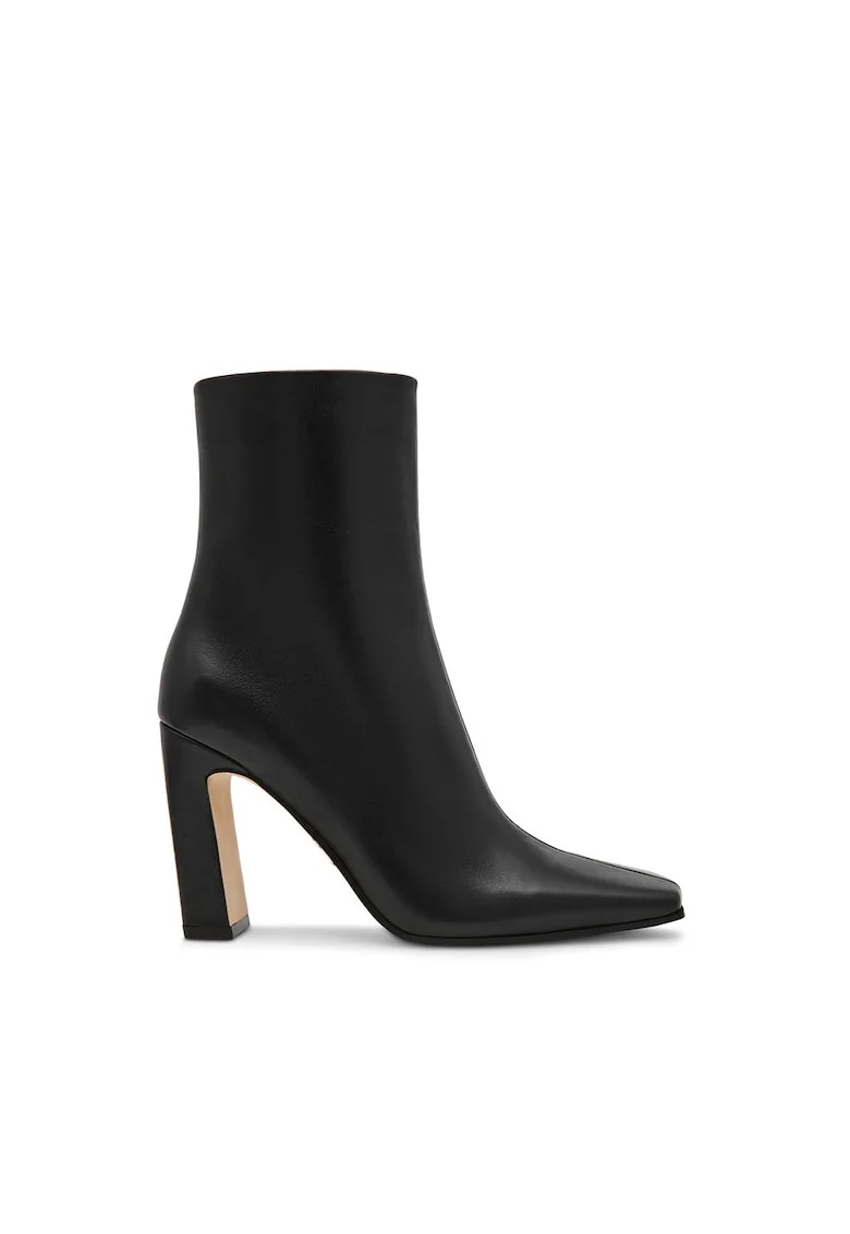 Botine de piele Lizabelle, Negru