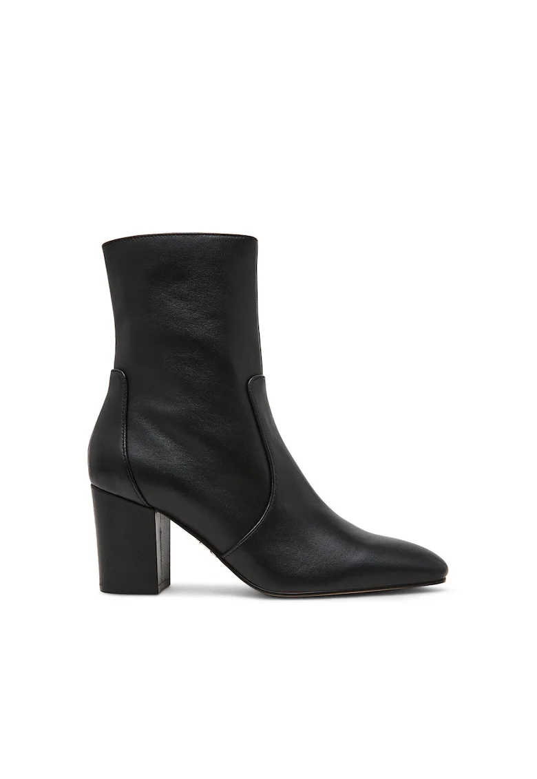 Botine de piele, Negru