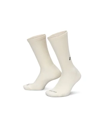 Set de sosete lungi cu logo brodat - 2 perechi, Crem