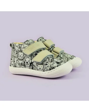 Pantofi Sport din material textil, Gratt, Multicolor, Multicolor