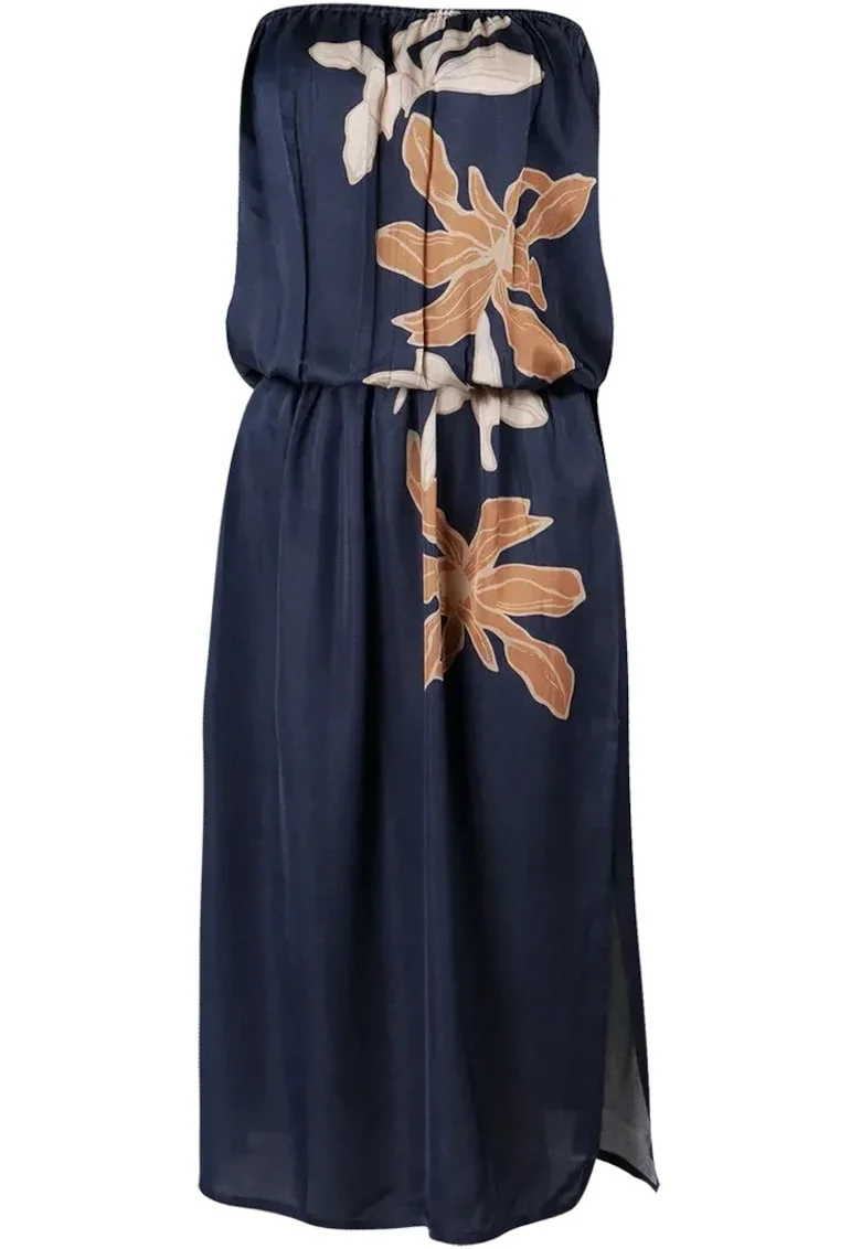 Rochie  Tombou Dress, Albastru Inchis, marime universala