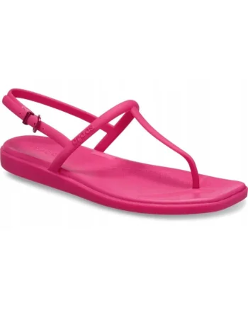 Papuci flip-flop Femei Croslite, Miami Thong 209793 Flip, Roz, Roz