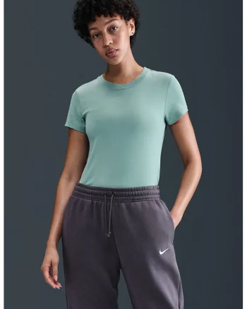 Tricou slim fit din amestec de modal, Verde persan