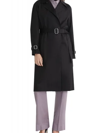 Trench dama  K20K204999, Negru