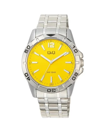 Ceas barbatesc  Q60A-001PY, galben