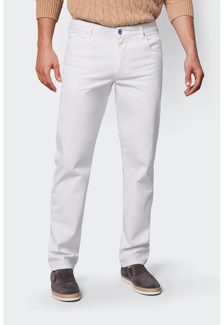 Pantaloni barbati M, 5 by Meyer Regular 6258/40 alb
