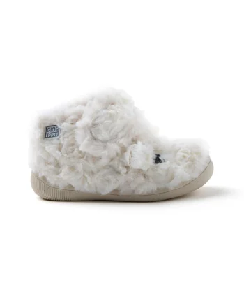 Botosei cu model animal, Alb murdar