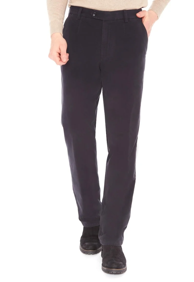 Pantaloni barbati  Monza 6435 albastru inchis, Albastru