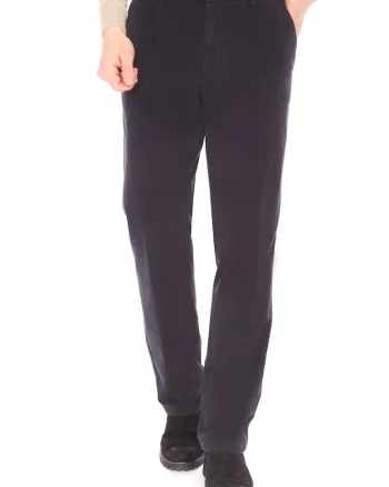 Pantaloni barbati  Monza 6435 albastru inchis, Albastru