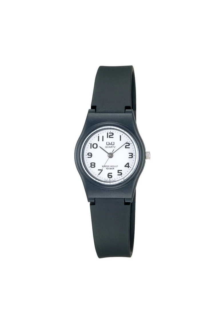 Ceas de plastic, Negru
