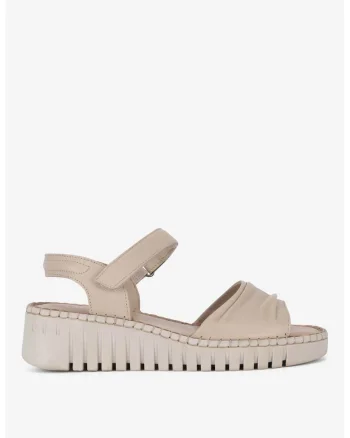 Sandale dama  5905588701170, Piele naturala, Bej, Bej