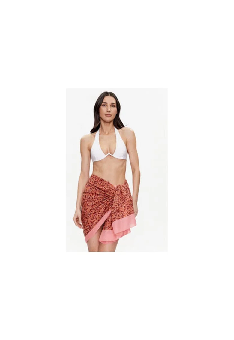 Esarfa dama,  302367696, Bumbac, One Size INTL, Portocaliu