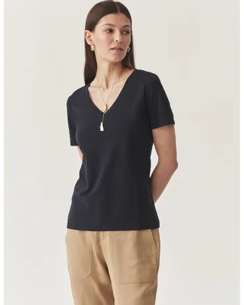 Tricou din amestec de modal, Albastru ultramarin
