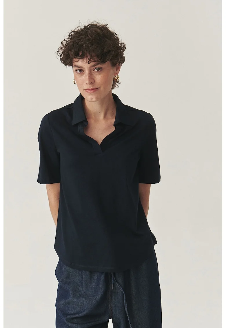 Tricou polo lejer, Albastru ultramarin