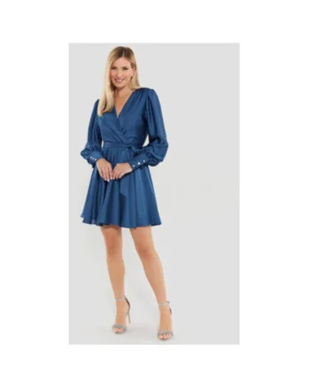 Rochie Dama,  302950645, Poliester, 34, Albastru