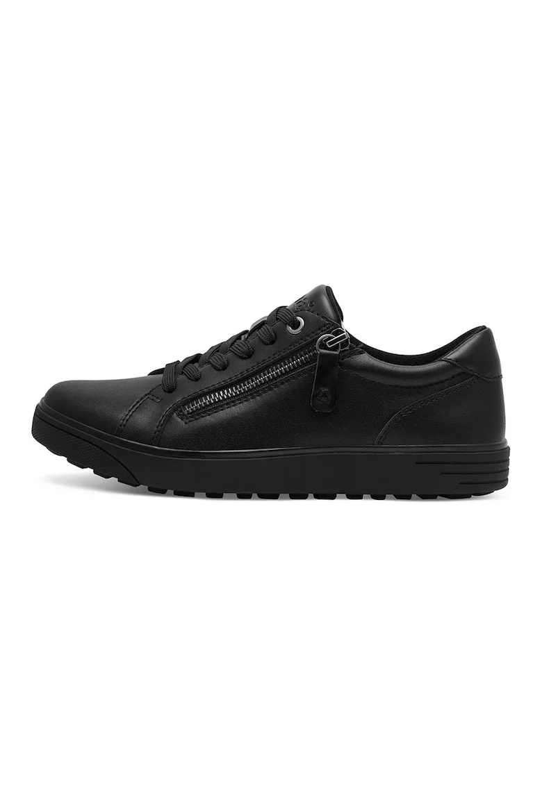 Pantofi sport cu varf rotund, Negru