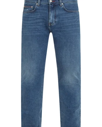 Blugi slim fit cu model cu 5 buzunare