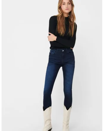 Bluza slim fit Fransiska, Negru