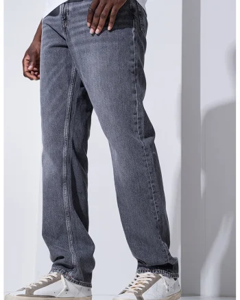 Blugi relaxed-fit din denim, Negru stins