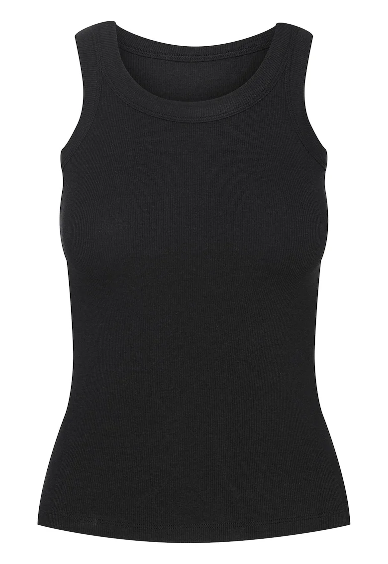 Top dama Tank top Nastia  Negru, Negru