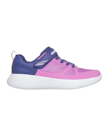 Pantofi sport Go Run 400 V2 - Trace Track, Albastru inchis/Roz pastel/Alb optic