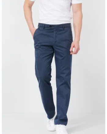 Pantaloni barbati  Eton 5513 bleumarin, Albastru