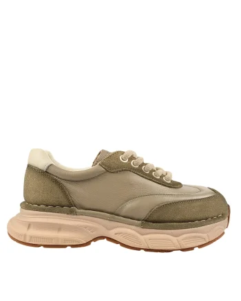 Pantofi sport, dama,  KM 5502 gri, piele naturala