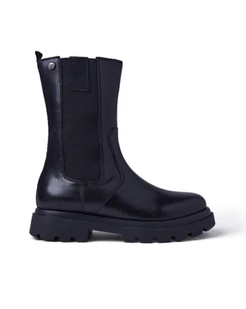 Ghete Chelsea de piele Duluth, Negru