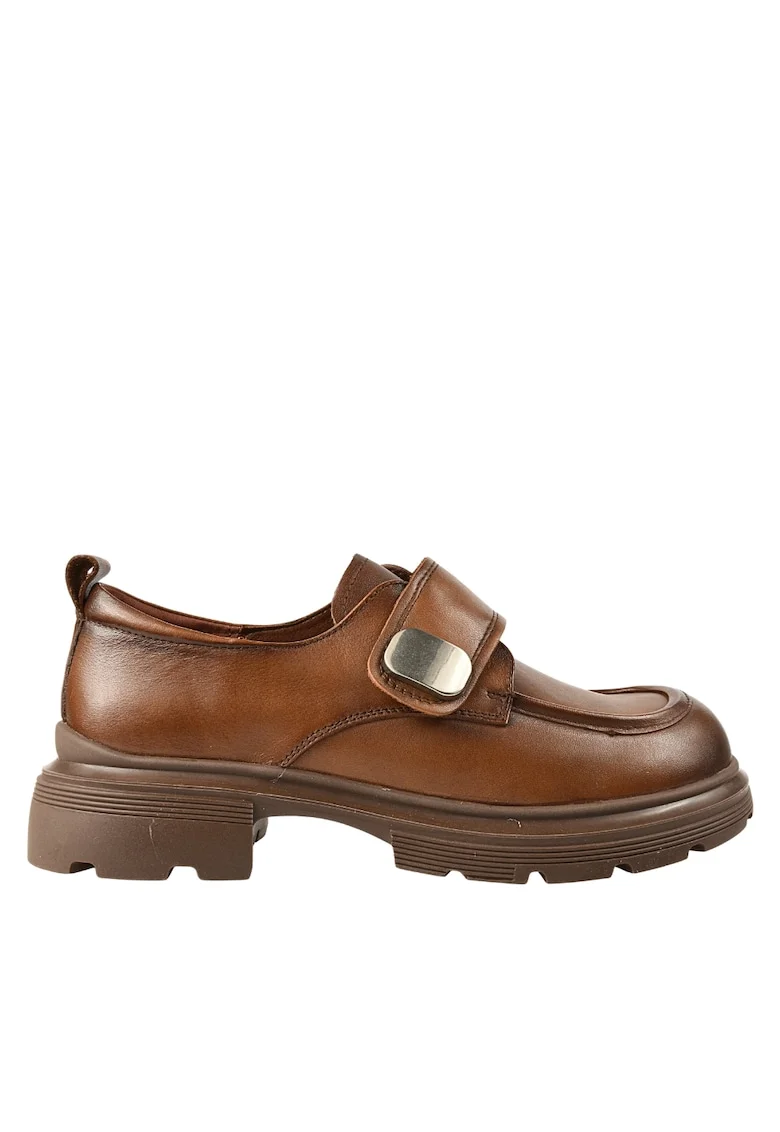 Pantofi casual, dama,  KM 6715 maro