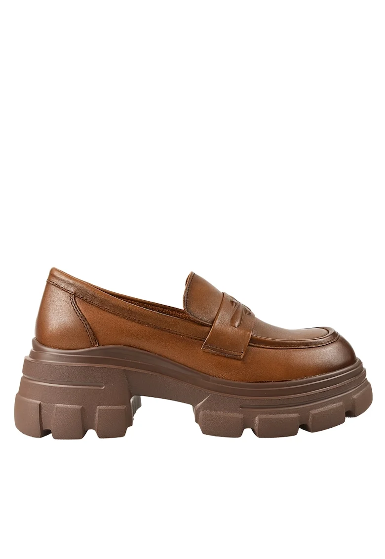 Pantofi casual, dama,  KM 1605 maro, Maro