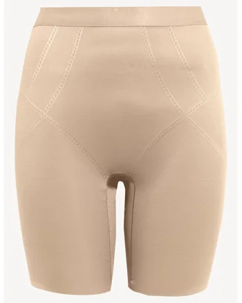 Colanti modelatori cu talie inalta, Bej
