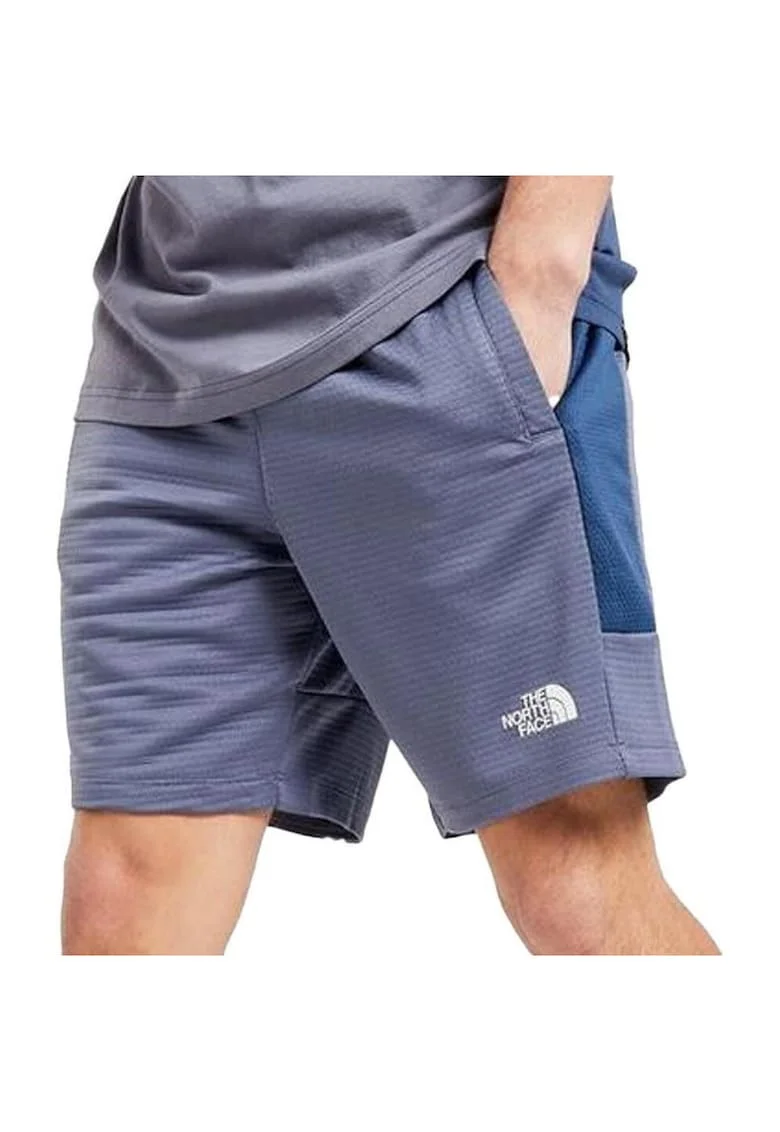 Pantaloni scurti  Face Mountain Athletics Fleece Short, Albastru