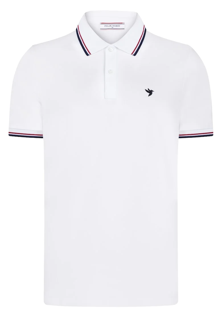 Tricou polo din material pique