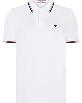 Tricou polo din material pique