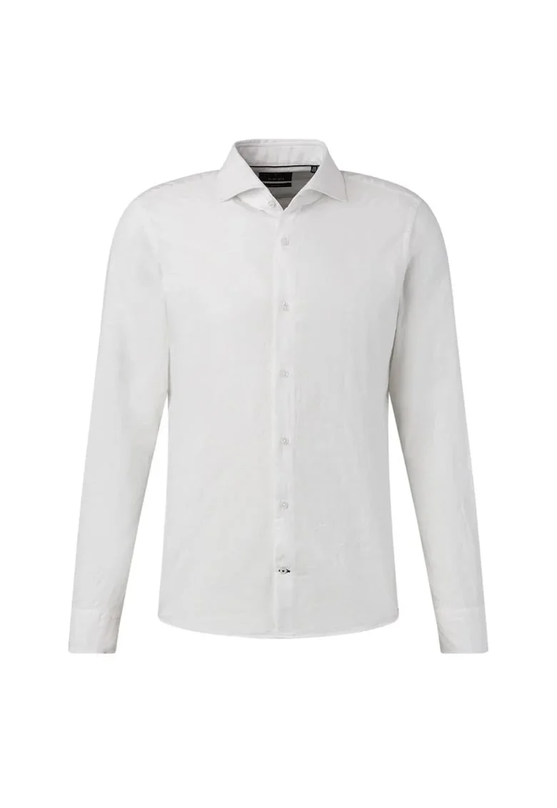 Camasa regular fit cu imprimeu floral JP2, Alb