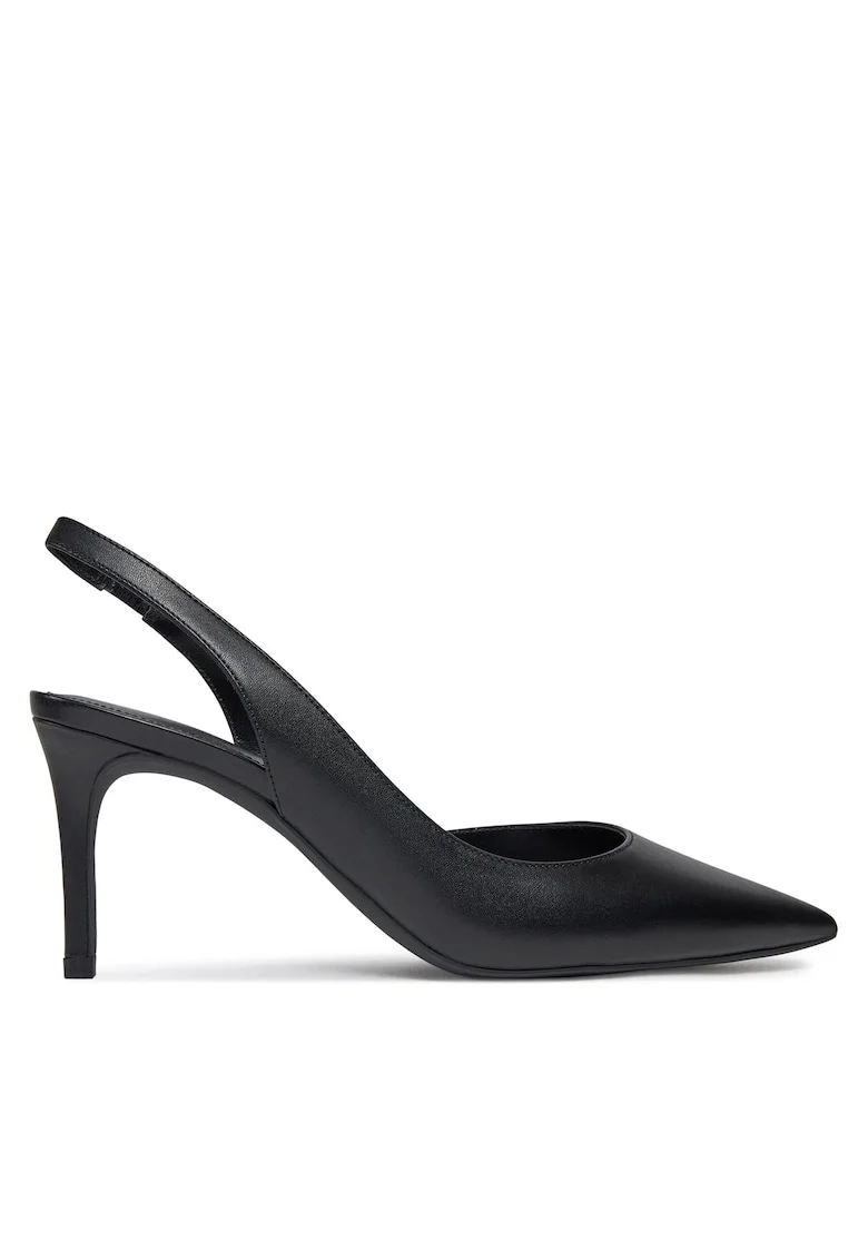 Pantofi dama,  Piele naturala, Negru,