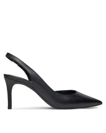 Pantofi dama,  Piele naturala, Negru,