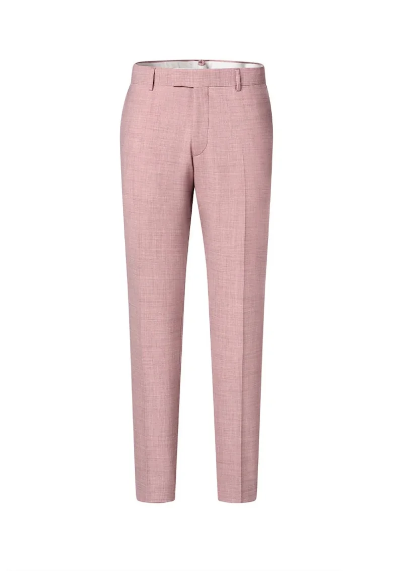 ,Pantaloni regular fit cu buzunare laterale JP5, Roz