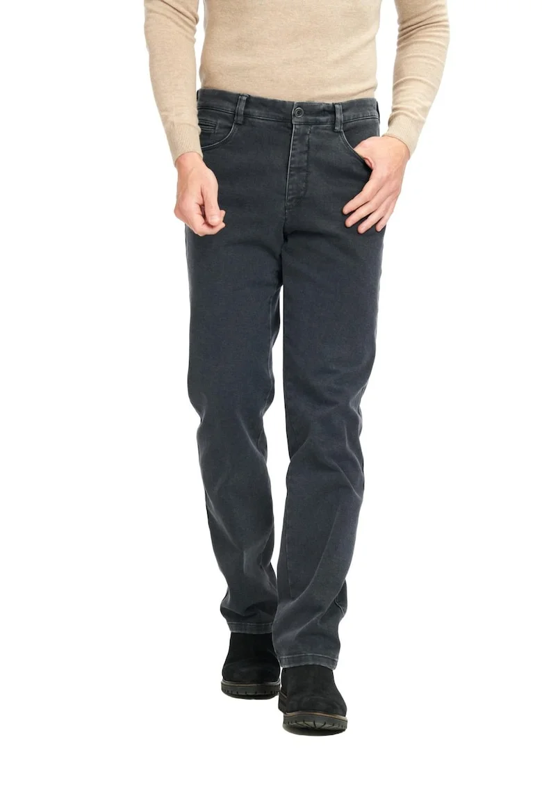 Pantaloni barbati W. Wegener Douglas 6897 gri, Albastru