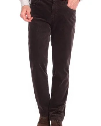 Pantaloni barbati,  Douglas 6569, maro, Maro