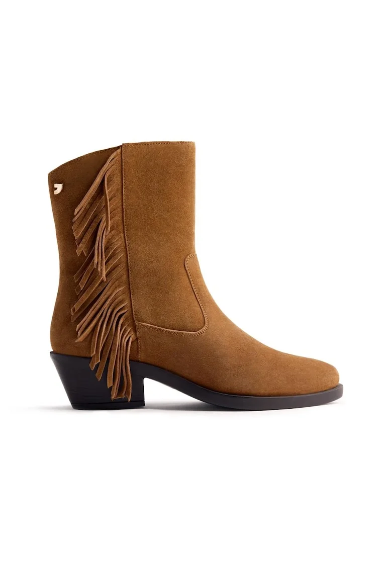 Ghete cowboy de piele intoarsa, Maro