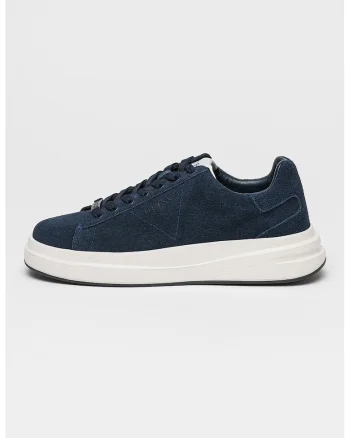 Pantofi sport de piele intoarsa Elba, Bleumarin