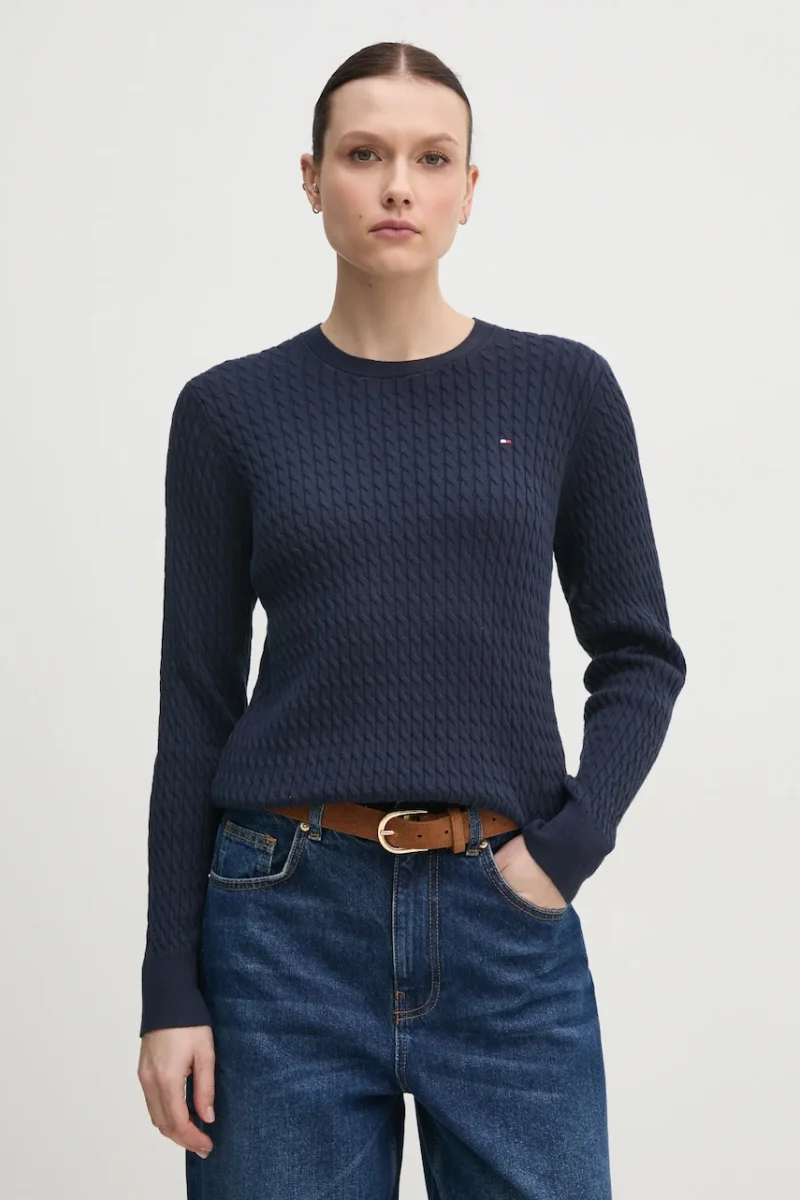 Tommy Hilfiger pulover de bumbac