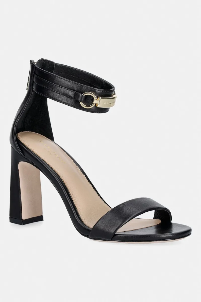 Marciano by Guess sandale cu toc din piele