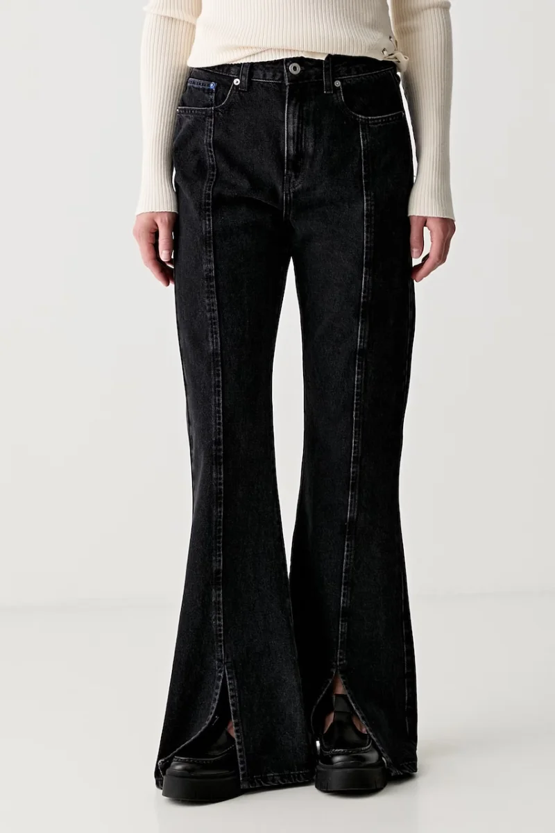 Karl Lagerfeld Jeans blugi flared pentru femei
