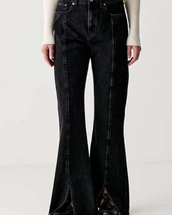 Karl Lagerfeld Jeans blugi flared pentru femei