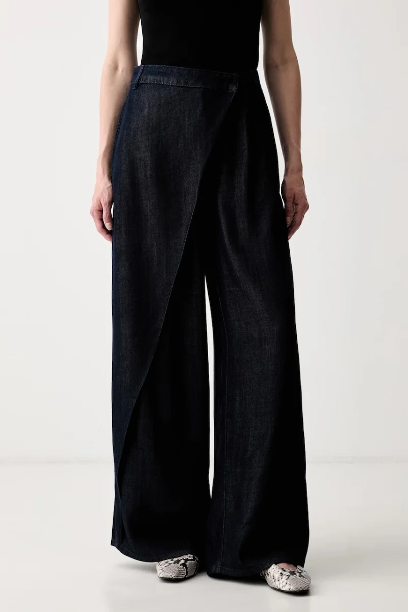 Karl Lagerfeld pantaloni pentru femei din lyocell