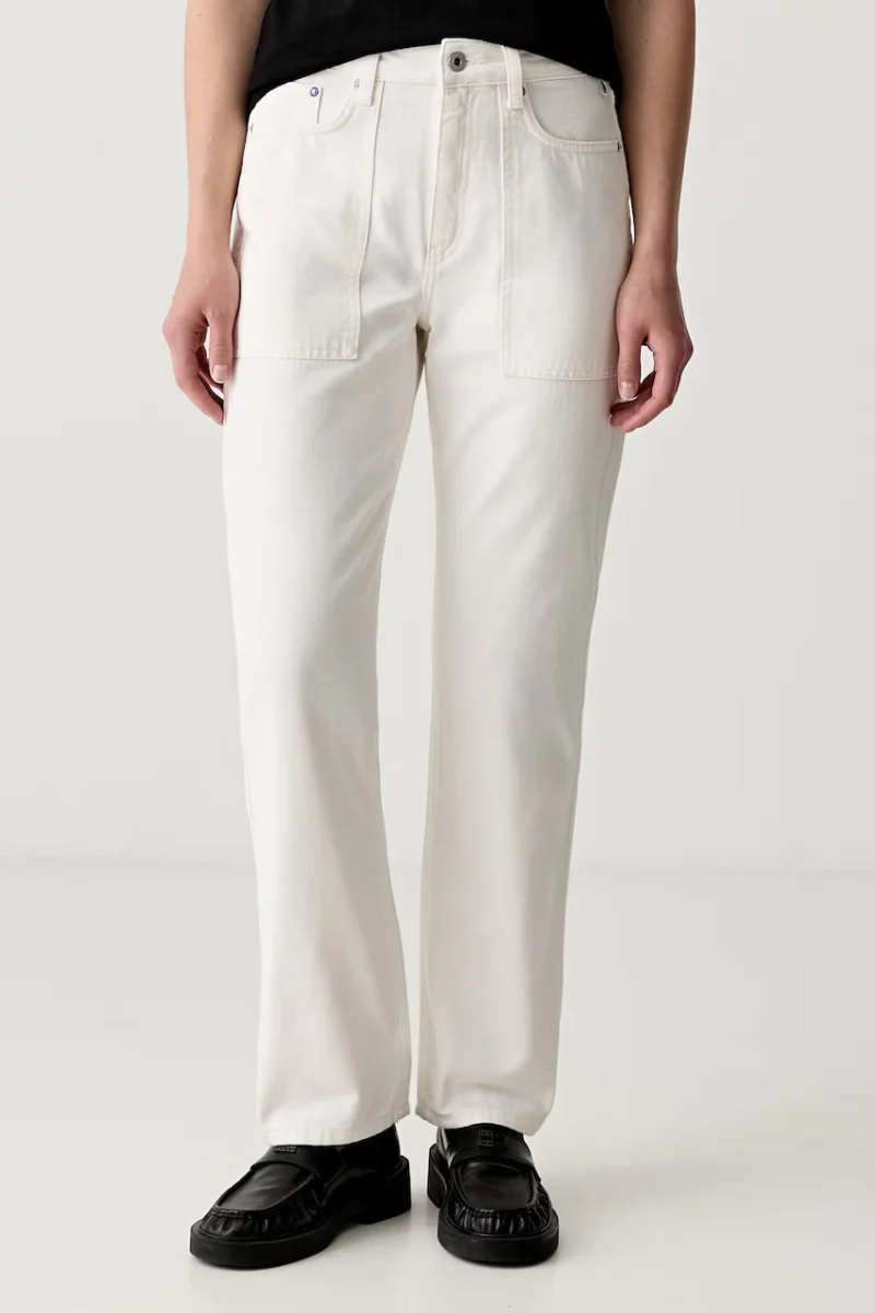 Karl Lagerfeld Jeans blugi straight pentru femei