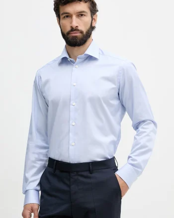 Eton cămașă pentru bărbați din bumbac
