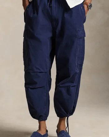 Polo Ralph Lauren pantaloni cargo pentru bărbați din bumbac